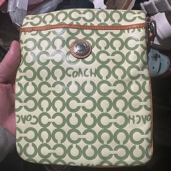 NEW Coach Leah Op Art Swingpack Crossbody - Picture 5 of 5